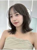 ボブ/レイヤーカット/グレージュカラー/表参道