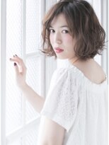 女っぷりをUPさせるニュアンシーなボブ
