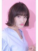 ☆Zina☆切りっぱなし×外ハネボブ