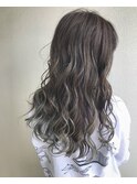 ハイライトグラデーション×ソフトグレージュ