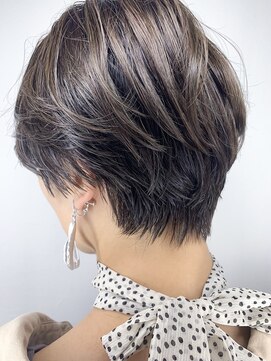 ヴェルダ 池袋店(verda) センシュアルショート×クリアアッシュベージュ