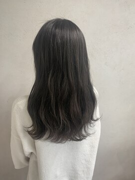 アジールヘア 東上野店(agir hair) 透き通る暗髪グレージュ☆【上野/東上野】