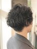 《メンズ》カット+潤いウェーブパーマ