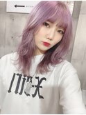 【MIRAC町田店河原崎】ピンクラベンダーカラー