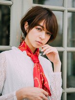 ナウラ(Naurra)&nbsp;ナチュラル前下がりショート/20代/30代/40代/倉敷水島