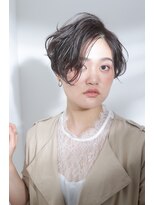 レーヴ(REVE)&nbsp;ショートボブ外ハネボブネオウルフ