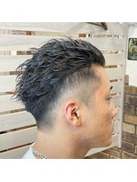 ヴェルゴ(vellgo)&nbsp;オールバック×ツイストパーマ