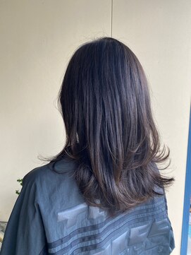 カシェ リタ ヘアー(CACHE'&RITA HAIR) レイヤー◯カーキグレージュ