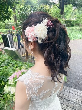 ブラウ ネイル パーティー(Blau Nail Party) 高めボリュームポニー