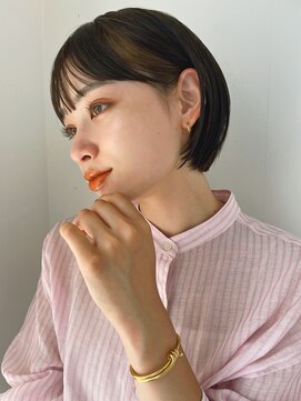 リト 自由が丘(Lit.) 【Lit.】20代30代丸みショートボブ【担当YUKINA】