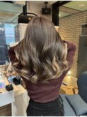 #ショコラアッシュ#ヘルシースタイル#ふんわりカール