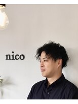 ヘアーコレクトニコ(hair collect nico)&nbsp;ツイストスパイラル／メンズパーマ/ツイスト/スパイラルパーマ