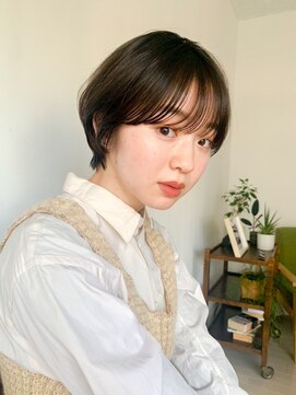 フィルムス 横浜(FILMS) ココアベージュ/黒髪/クラゲヘアー/オリーブグレー/ボブ/横浜