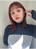 フェイスレイヤー　ソフトウルフ　ピンクベージュ