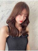 レイヤーカット/韓国ヘア/顔まわり/2wayバング_4402