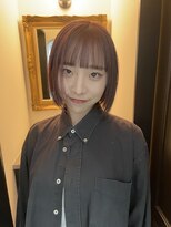 シカ(sika)&nbsp;Bob / ワイドバング/ ぷっつりボブsikaスタイル