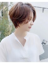 アンド ストーリーズ(&STORIES)&nbsp;ショートボブ髪型20代30代40代50代前髪あり前髪なし面長丸顔小林