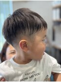 キッズ刈り上げツーブロック