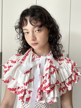 ロンドアンメゾン 原宿(Lond un Maison.) ニュアンスカラー  チャコールブラウン ニュアンスパーマ