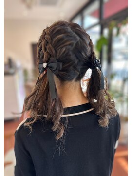 アームズ キューブ 岡崎店(arms cube) ヘアセット/#髪質改善#縮毛矯正#カラー#トステア