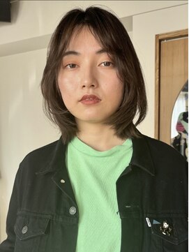 ウェルク(welc) イメチェンスタイルハッシュカットレイヤーカットレッドブラウン