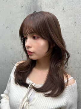 ジーナ 沖縄新都心(Zina) 髪質改善＊メルティ―カラーマロンブラウン＊美髪【Zina沖縄】