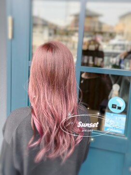 ヘア メルト(Hair Melt) pink color