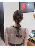ポニーテールアレンジ