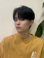 ビューエヒメ(VIEW EHIME) 韓国フェザーショートブルーブラック10代20代30代