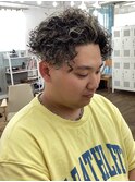 オールバックパーマ【極道パーマ】