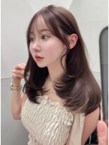 パルス ヨコハマ(PULSE yokohama)&nbsp;小顔レイヤーカット/フォギーベージュ