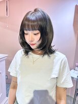 セシル(SECYL) 【Mika】レイヤーカット　ミディアム　レイヤーボブ　ウルフ