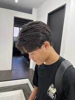 ステージ(STAGE)&nbsp;センターパート　コンマバング　カルマパーマ