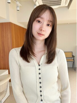 フィルムス 表参道(FILMS) ココアベージュ/黒髪/クラゲヘアー/オリーブグレー/ボブ／表参道