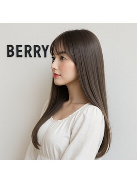 ヘアーズ ベリー 長住店(hairs BERRY) 美髪レイヤーカット顔まわりレイヤーくびれミディアムレイヤー