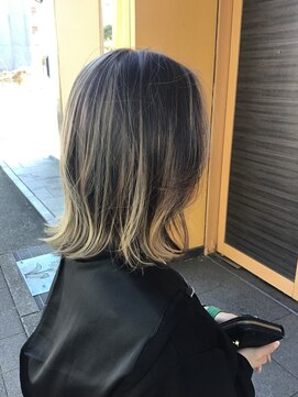 切りっぱなしボブ