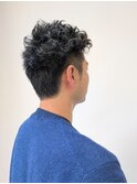 【中村のぞみ】メンズパーマ×アシメスタイル