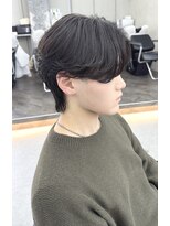 デュー 栄(DEW) 【DEW】ニュアンスパーマ/カルマパーマ/センターパート/ブリーチ