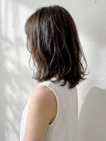 ミロアヴィタ 平尾(miroa vita)&nbsp;アッシュブラウン ミディアムレイヤー 髪質改善 レイヤー