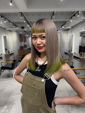 オルズ 渋谷(ALLZ) 渋谷/ケアブリーチ/ダブルカラー/裾カラー/エンドカラー/渋谷駅