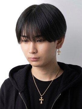 ミヤビ(MIYAVI) 韓国風ナチュラルシースルーレイヤーマッシュ