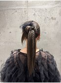 カチモリヘアアレンジ