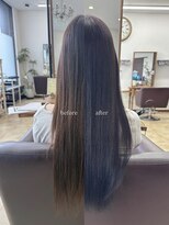 トップスタイル リッチ&nbsp;トーンダウンカラーで艶感たっぷりな韓国艶髪