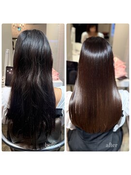 イフ 神戸元町 三宮(if.) 超高濃度水素プレミアムエイジングケアストレート＃髪質改善