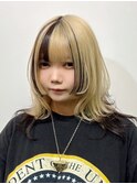 ポイントカラー インナーカラー ダブルカラー デザインカラー