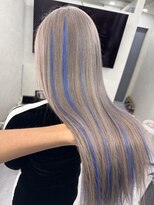 スカイ 本店(SKY) naoki__ホワイトシルバー×ハイライト