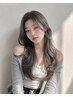 【カット】＋【カラー】＋【最高級レミー人毛100％シールエクステ60枚】