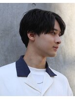 ウェンブリー&nbsp;センター分け/シースルーマッシュ/メンズマッシュ【幡ヶ谷】