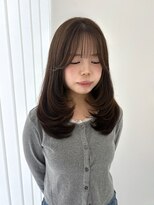 サイ(sAi)&nbsp;滋賀 韓国レイヤー 顔周りカット 透明感カラー