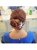 結婚式お呼ばれヘアセット☆★☆[担当・日下部]